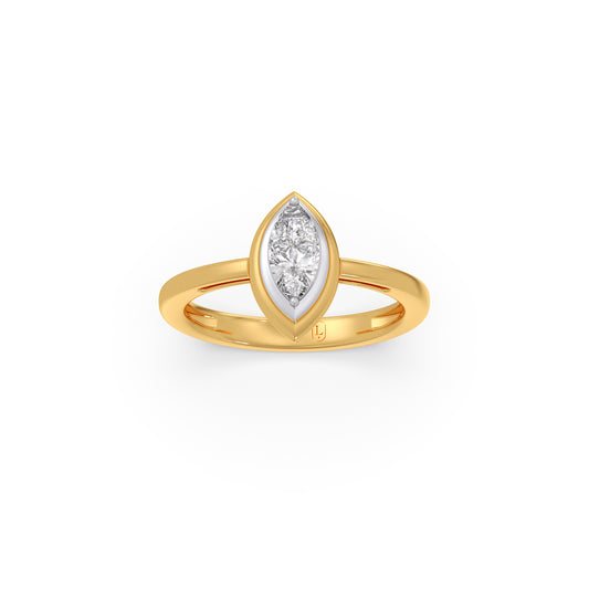 Ethereal Marquise Solitaire Ring Ethereal Marquise Solitaire Ring - Yellow