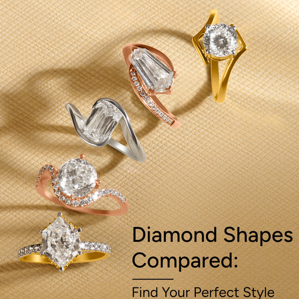 Diamond Shape Guide: Round, Oval, Pear, Cushion, Princess and More Compared