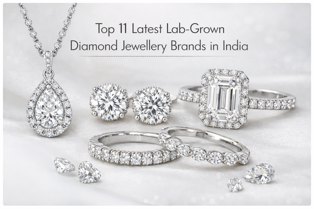 Top 11 Lab Grown Diamond Jewellery Brands in India (2026) (Latest)