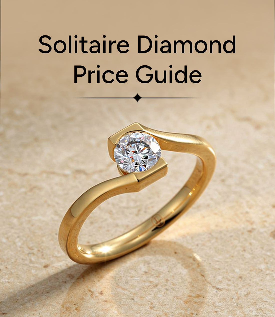 Solitaire Diamond Price Guide (India, 2026): What Actually Determines the Cost - Lucira Jewelry lab grown diamond jewellery