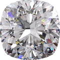 Cushion cut diamond