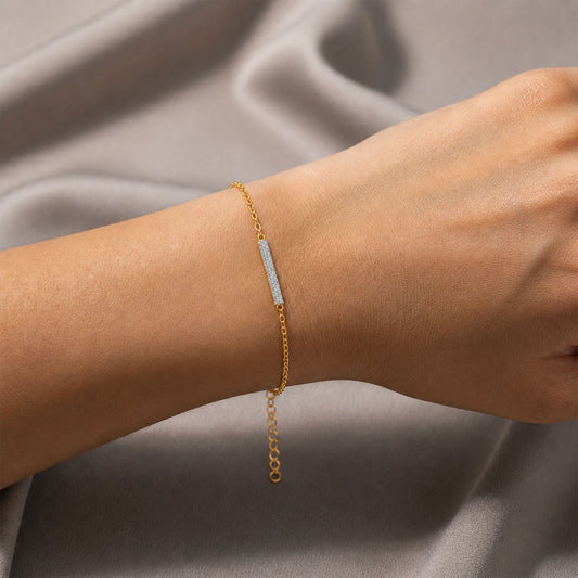 Luna Line Chain Bracelet - MH_AI