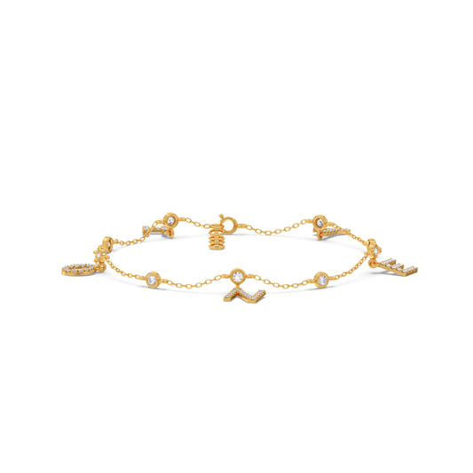 Charmlink Chain Bracelet - Yellow
