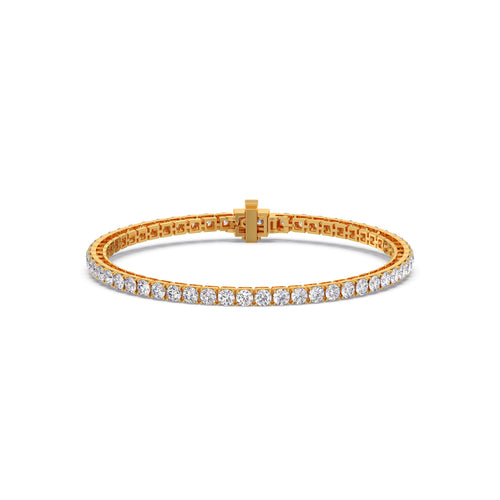 5.775 ct Delicate Round Diamond Tennis Bracelet