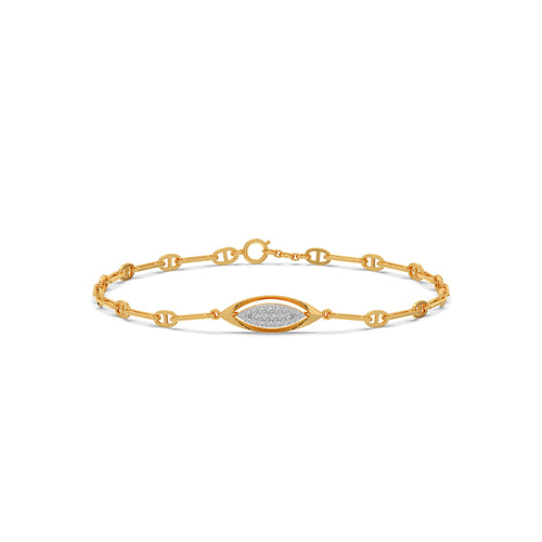 Lumina Marquise-Link Diamond Chain Bracelet