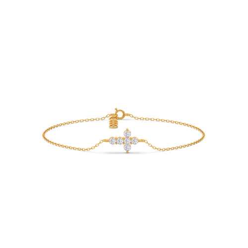 Linear Spark Chain Bracelet