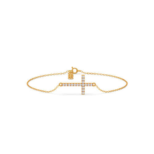 Serenity Cross Chain Bracelet