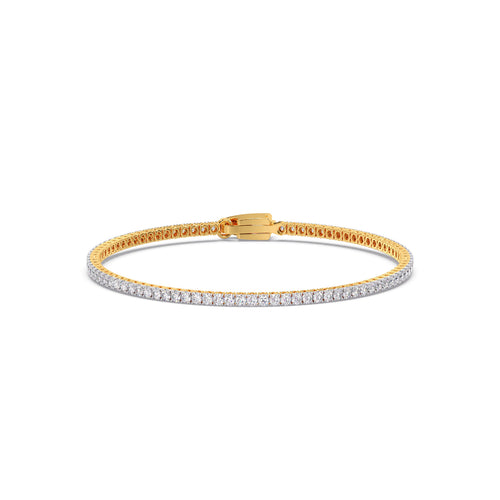 1.06 ct Classic Round Diamond Tennis Bracelet