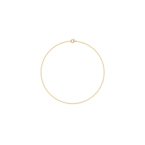 Paper Clip Gold Chain Bracelet