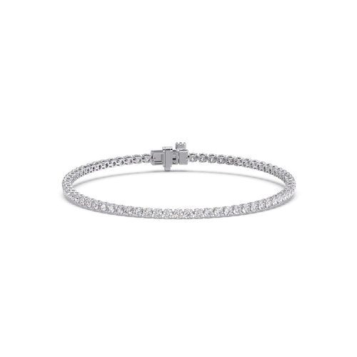 3.29 ct Imperial Shine Diamond Tennis Bracelet