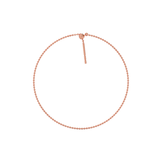 Charm Bolo Chain Gold Bracelets - Rose