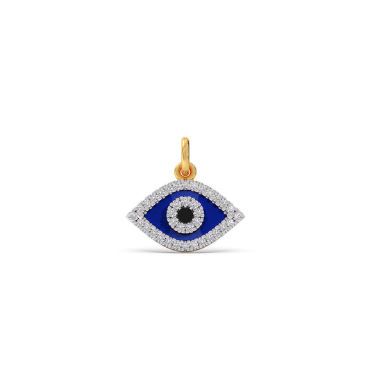 Ocular Amulet Diamond Charm - Yellow