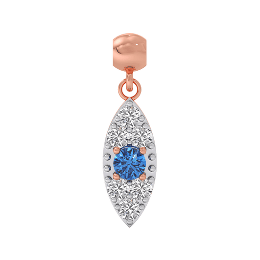 Oracle Eye Diamond Charm - Rose