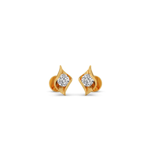 Evergreen Round Diamond Earrings