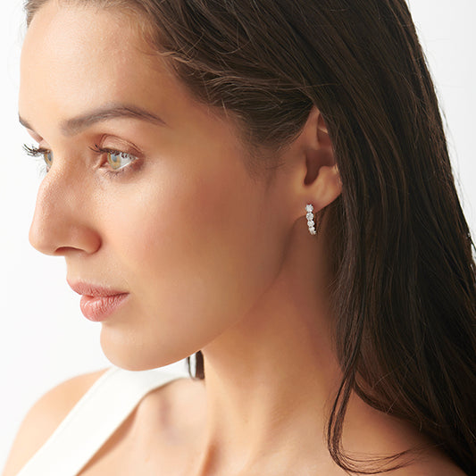Everyday Round Diamond Earring - MQ
