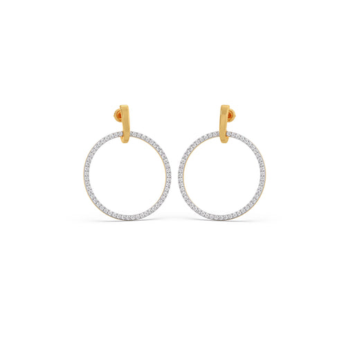 Orbital Nova Diamond Drop Earrings