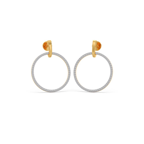 Orbital Nova Diamond Drop Earrings