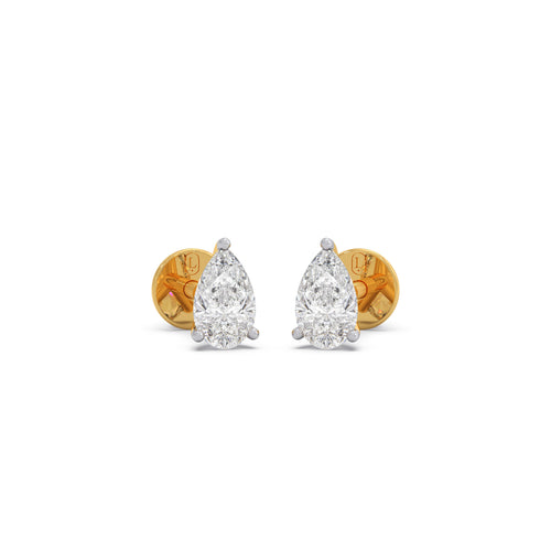 The Classic Pear Drop Solitaire Earrings