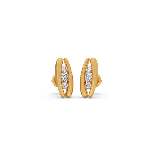 Round Diamond Evermore Studs