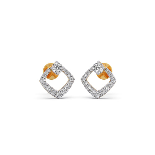Cushira Diamond Stud Earrings