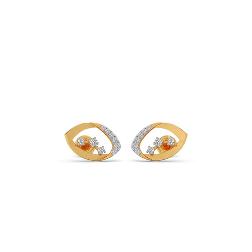 Vibe Marquise Diamond Stud Earrings