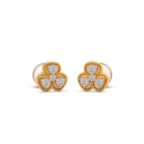 Little Bloom Diamond Kid's Earrings
