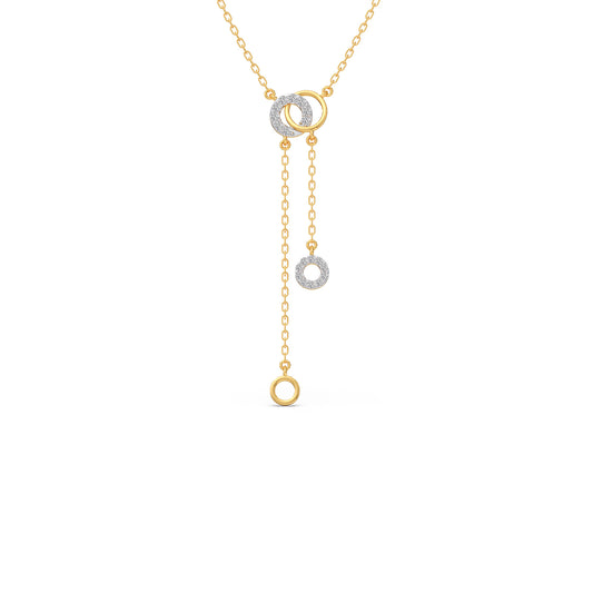 Echo Link Chain Necklace - Yellow