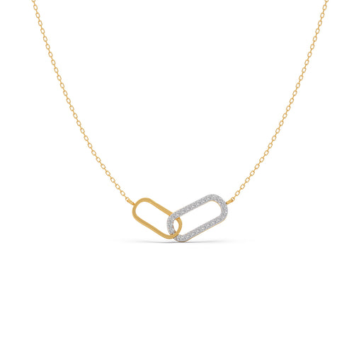 Eternal Bond Diamond Chain Necklace
