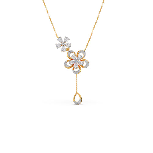 Petaline Luxe Diamond Chain Necklace