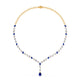 Pendeloque Gemstone Drop Necklace