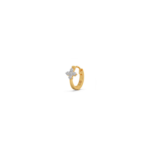 Floret Diamond Nose-Bali - Yellow