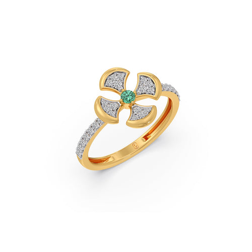 Verde Bloom Gemstone Ring