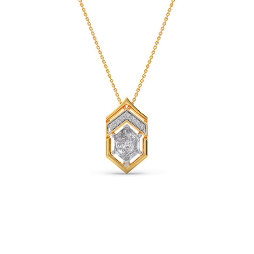 Hexa Elevate Pendant Necklace