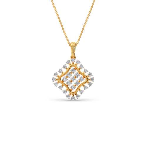 Celestial Sparkle Diamond Pendant