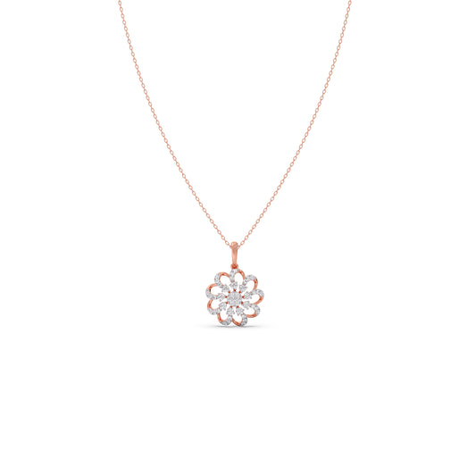 Eternal Spring Diamond Pendant - Rose