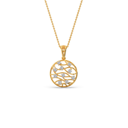 Intrica Diamond Pendant - Yellow