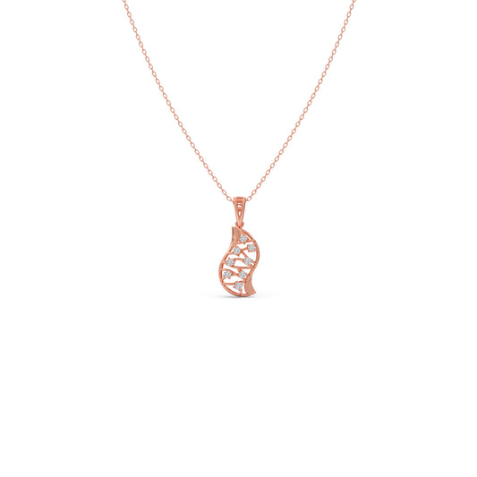 Evolve Diamond Pendant - Rose