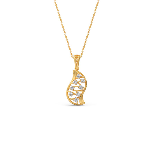 Evolve Diamond Pendant - Yellow