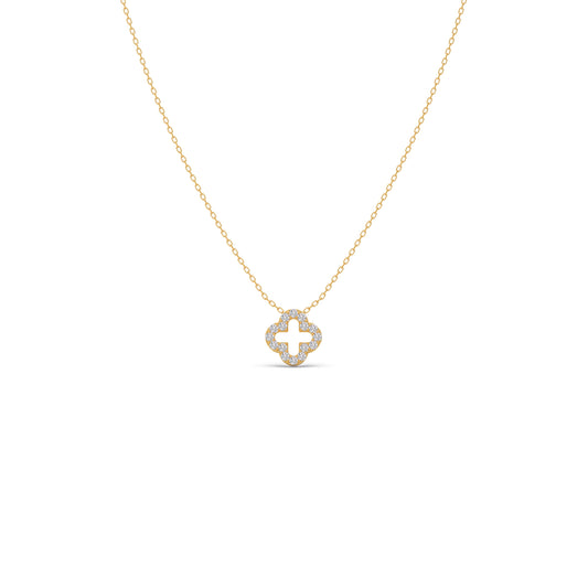 Inner Light Diamond Pendant - Yellow