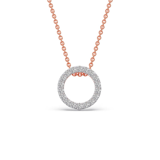 Eternal Diamond Pendant - Rose