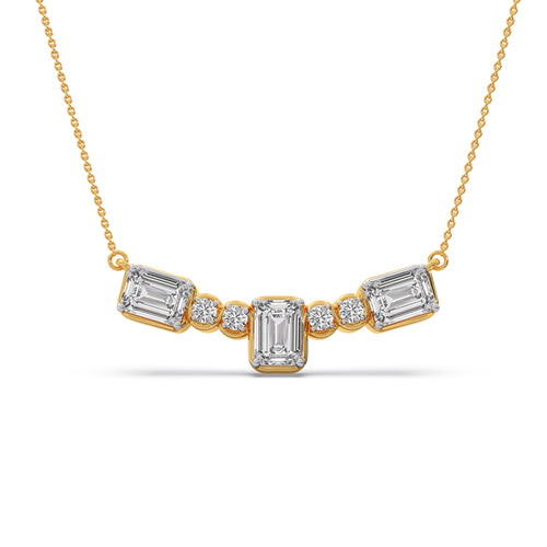 Solitaire Emerald Radiance Pendant