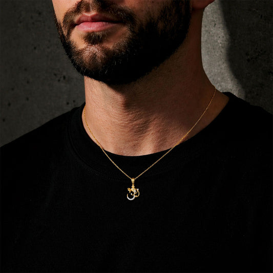 Ganesha Diamond Pendant - MQ_AI