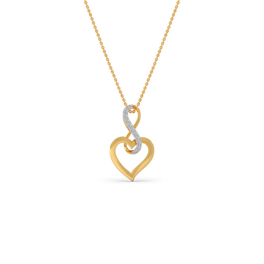 Everheart Diamond Pendant - Yellow