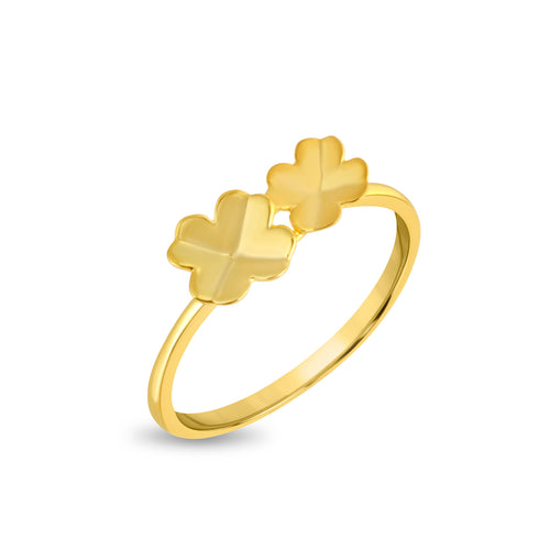 Clover Fusion Gold Ring