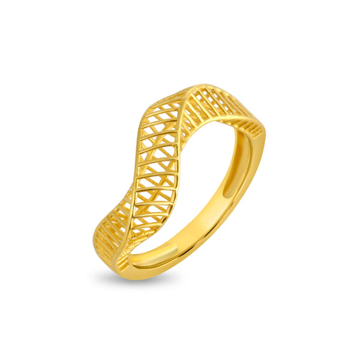 Zenith Flow Fusion Gold Ring