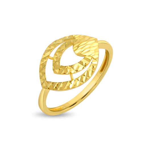 Lunara Intricate Gold Ring
