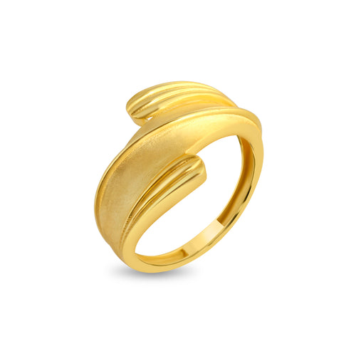 Elan Curve Fusion Gold Ring