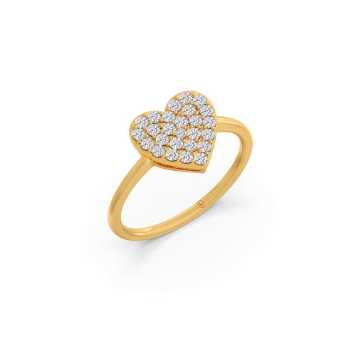Endless Affection Diamond Heart Ring