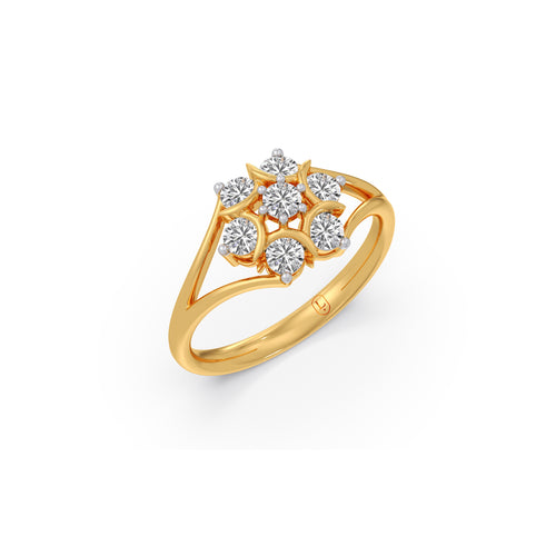Nakshatra Tara Cluster Diamond Ring