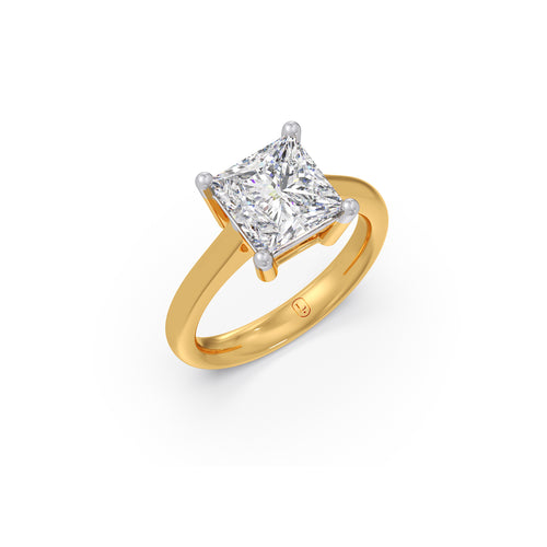 3 ct Timeless Princess Solitaire Ring